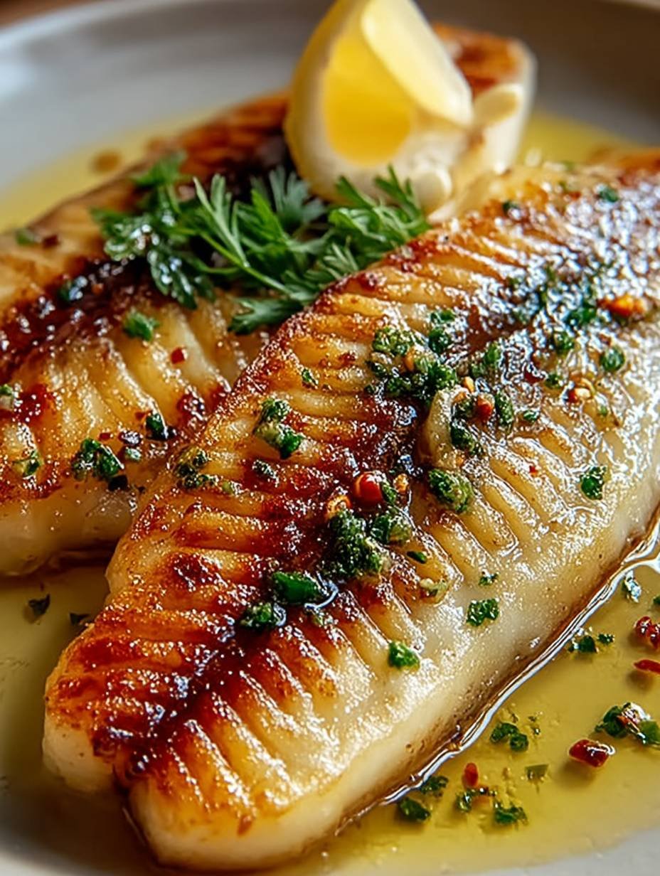 Sole Meunière Dorée au Beurre : un Plat Savoureux et Raffiné pour vos Dîners image 2