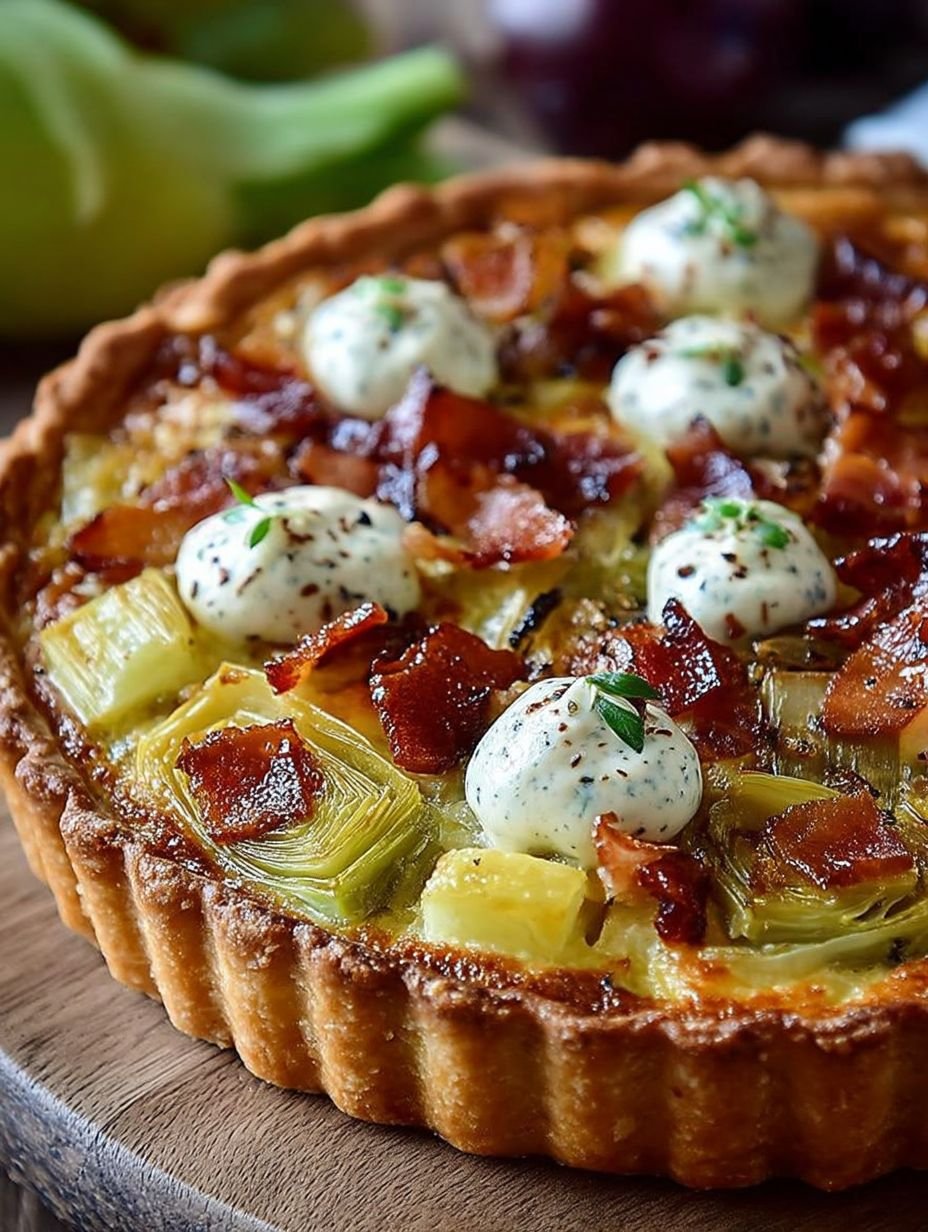 Tarte aux Poireaux Façon Grand-Mère image 2