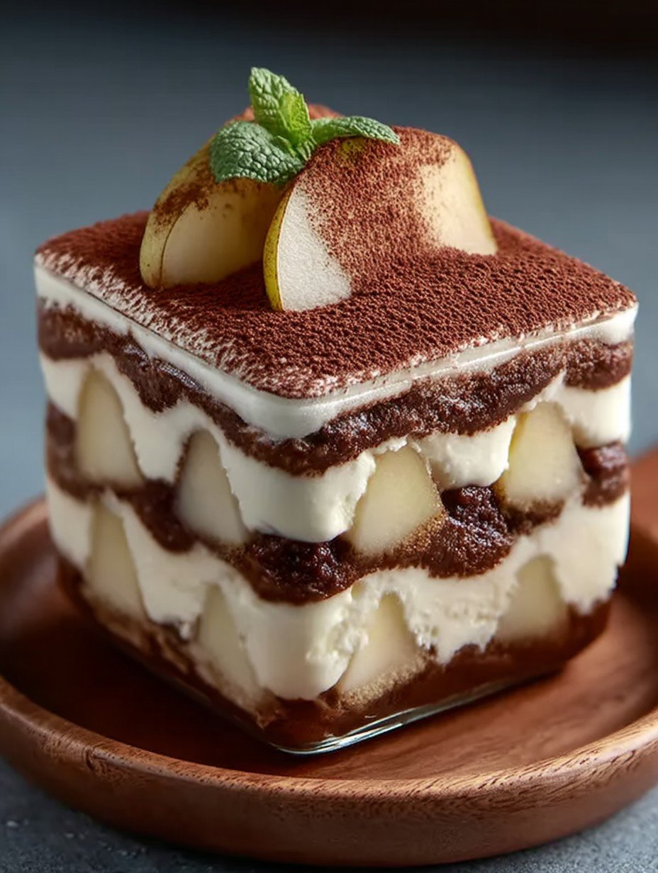 Tiramisu Chocolat & Poires image 2