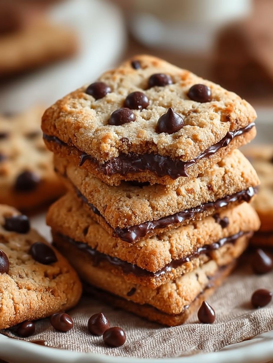 Biscuits Sains Fourrés au Chocolat : Une Douceur Satisfaisante et Nutritive image 2