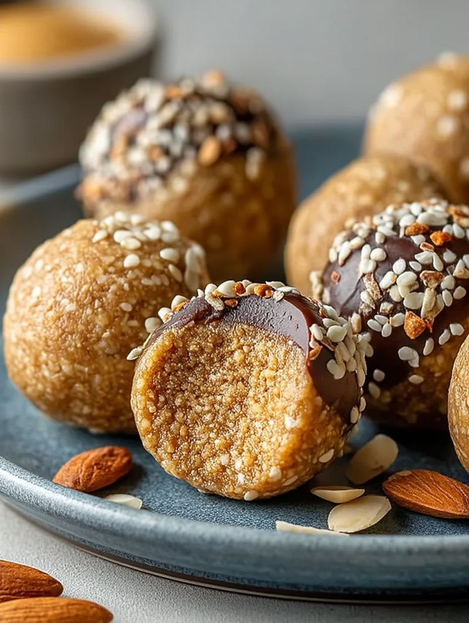 Boules de bonheur au beurre de cacahuète image 2