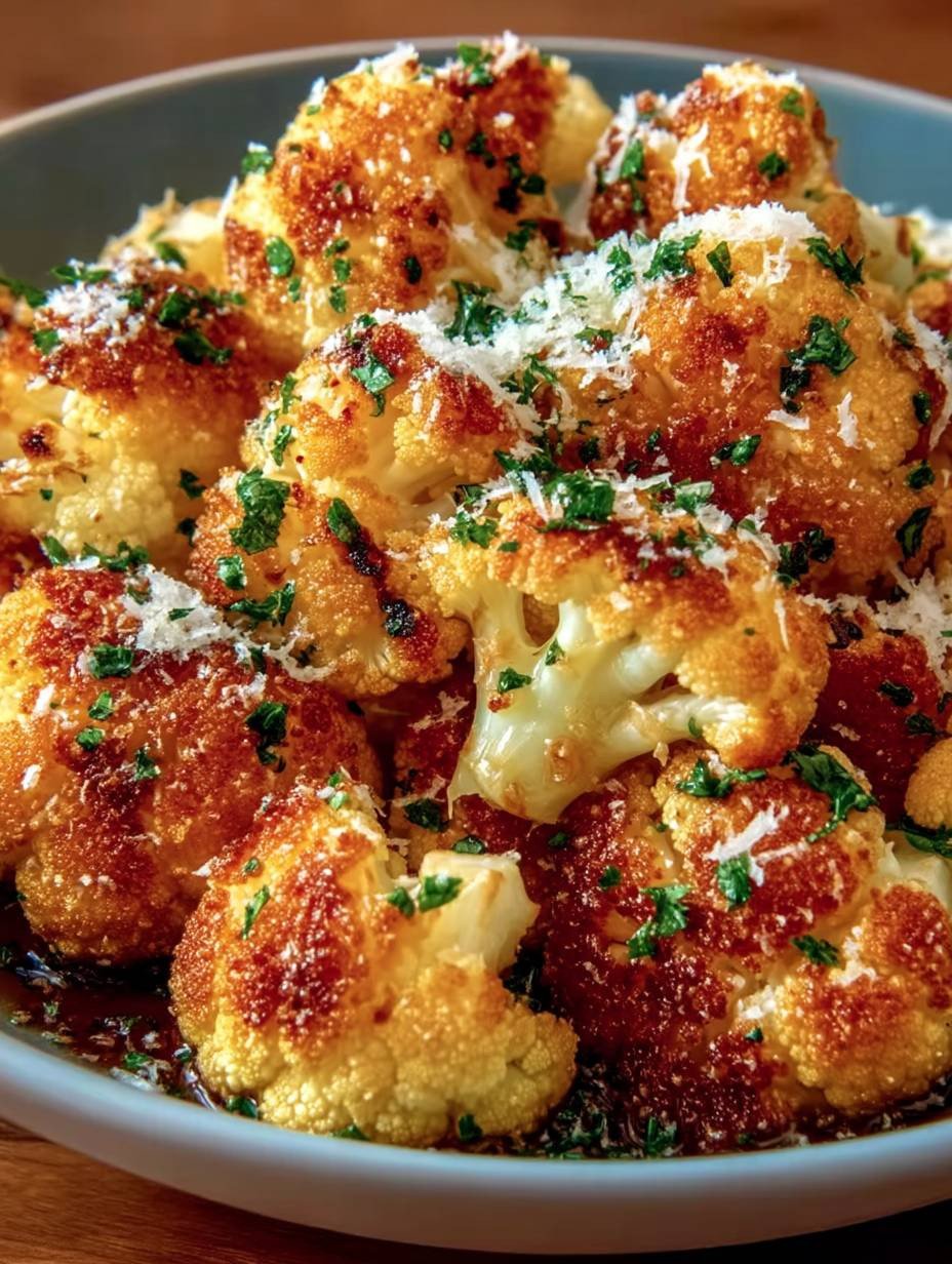 Chou-fleur Rôti Croustillant au Parmesan : La Révolution Végétarienne qui Change Tout image 2