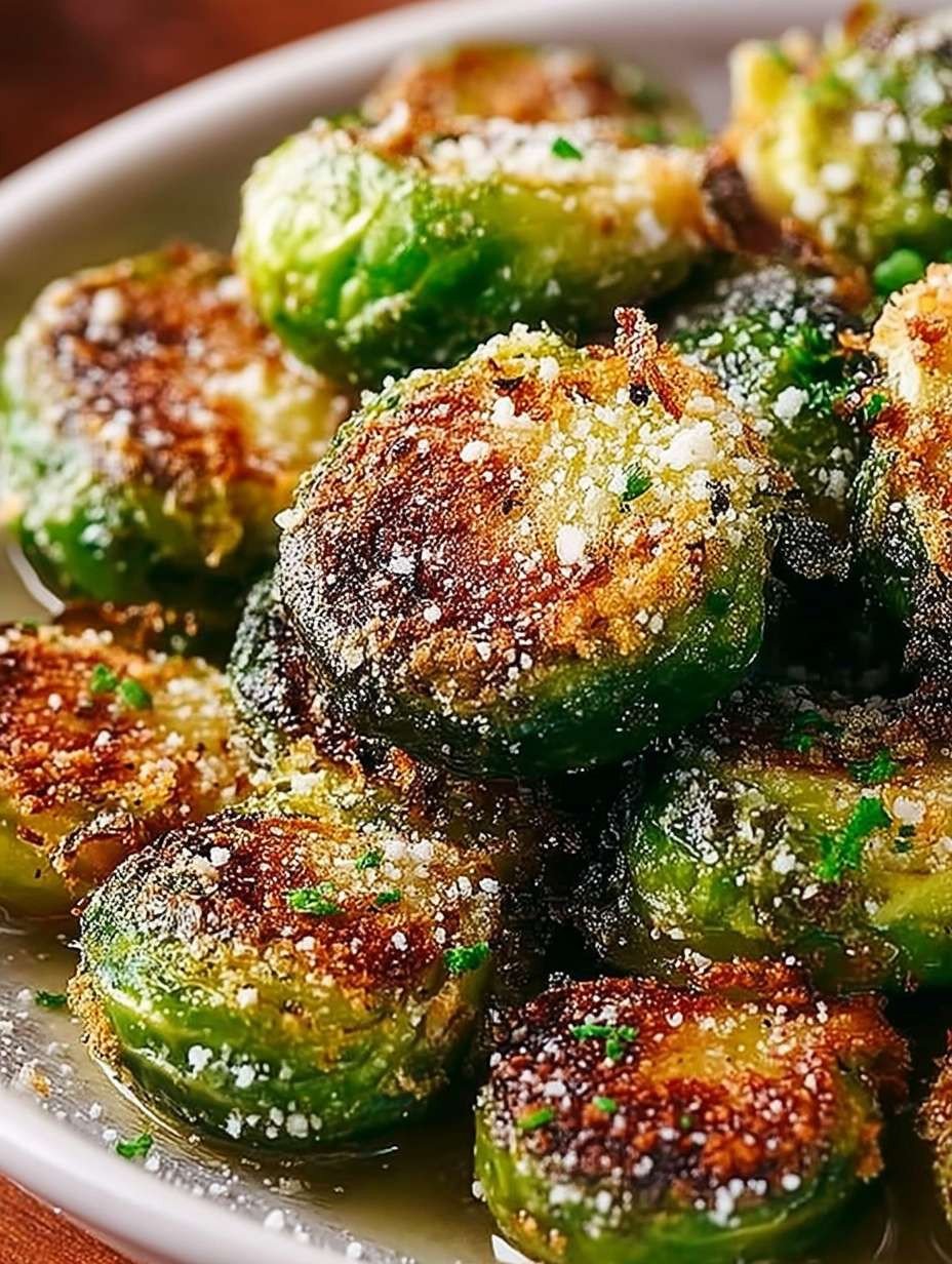 Choux de Bruxelles rôtis à l'ail et au parmesan image 2