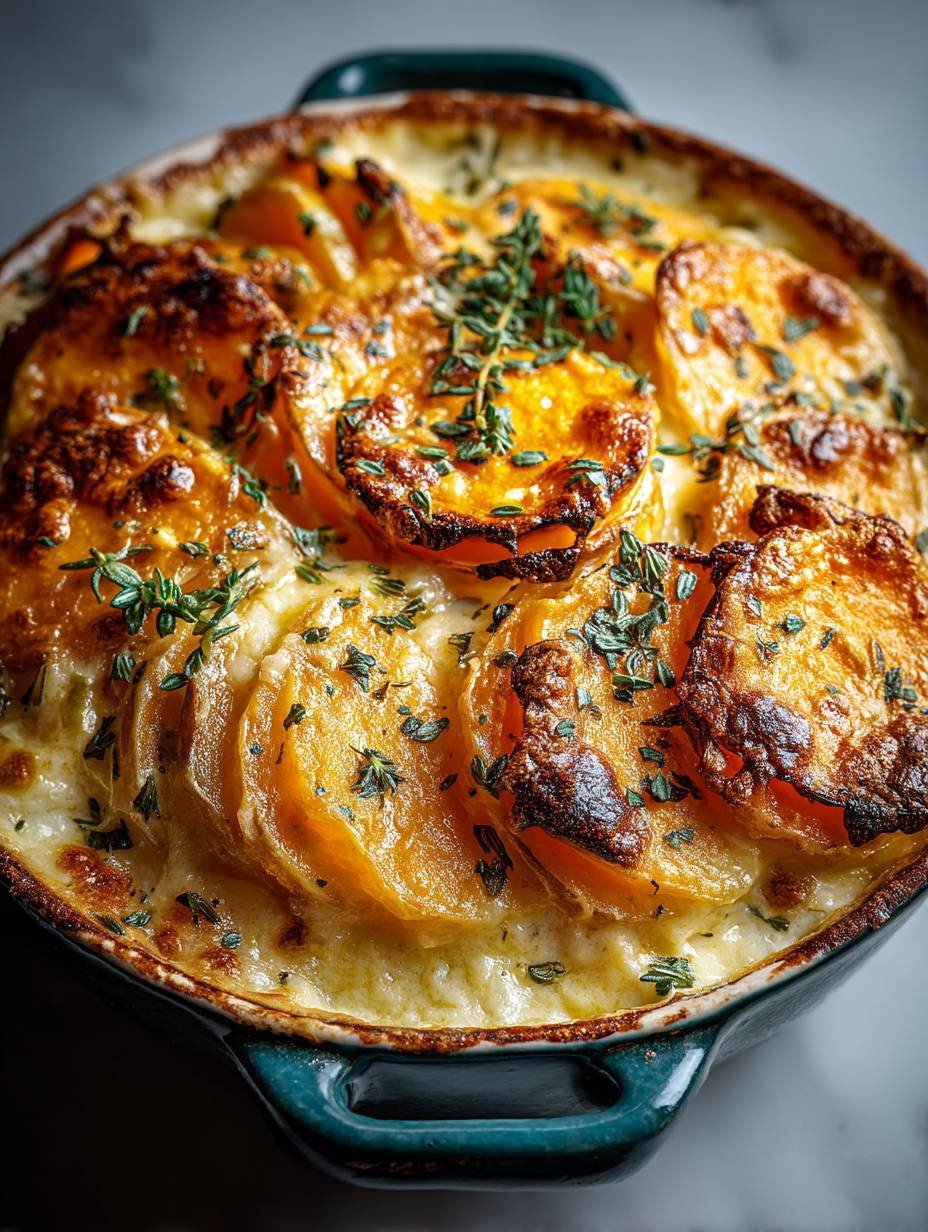 Gratin Dauphinois de Butternut – Douceur fondante et réconfort d’automne image 2