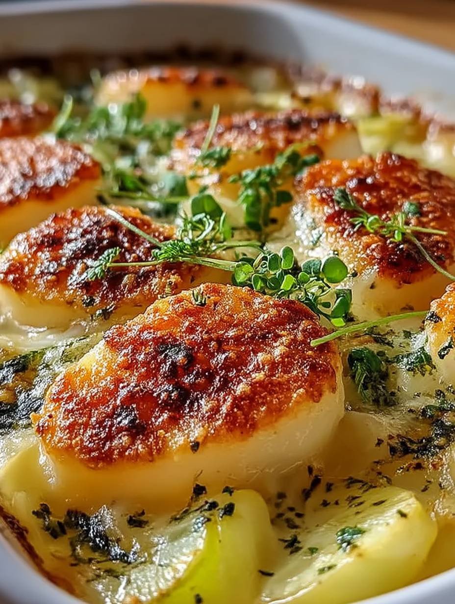 Gratin de Cabillaud et Poireaux à la Moutarde image 2