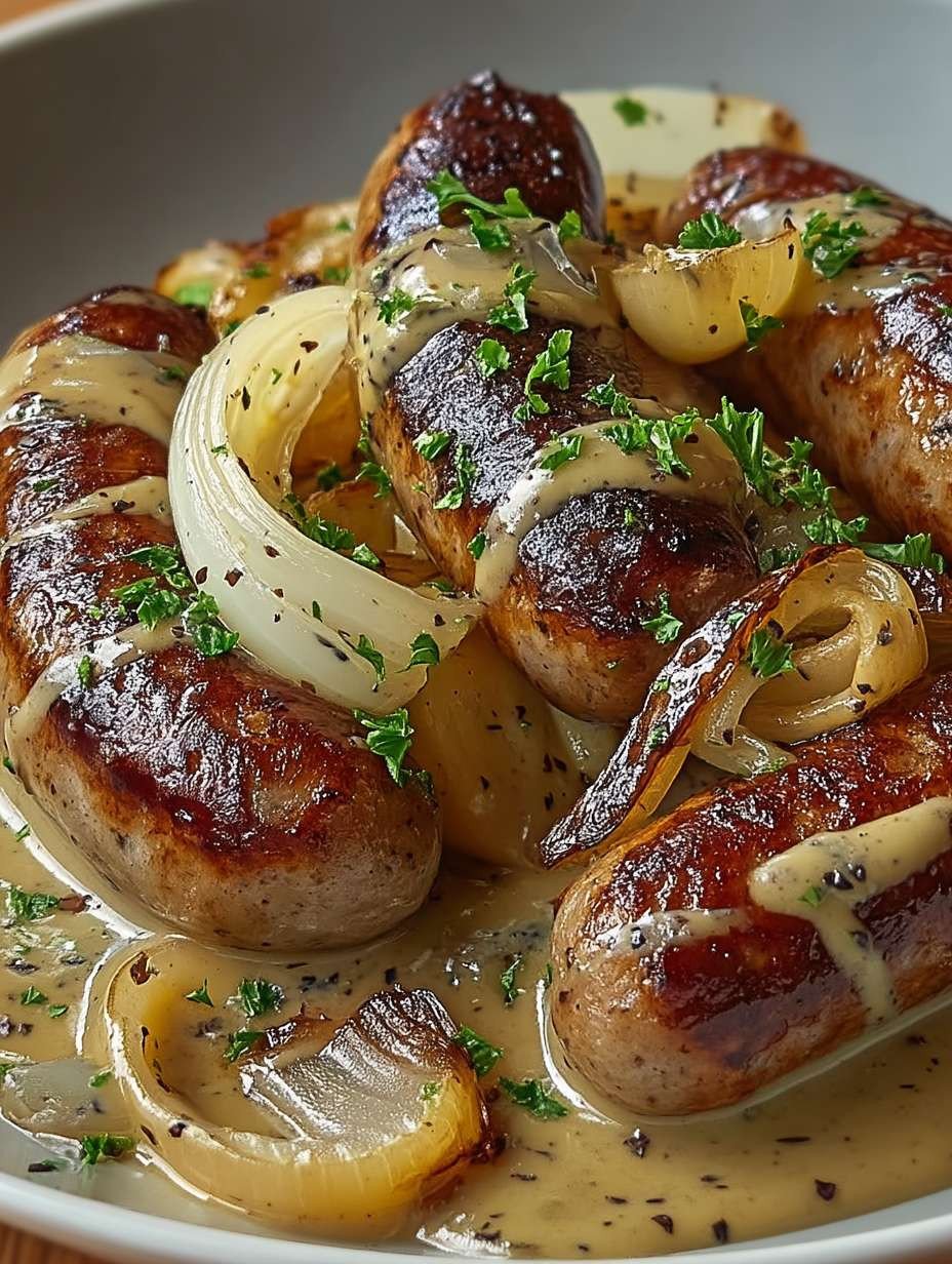 Saucisses moutarde oignons image 2