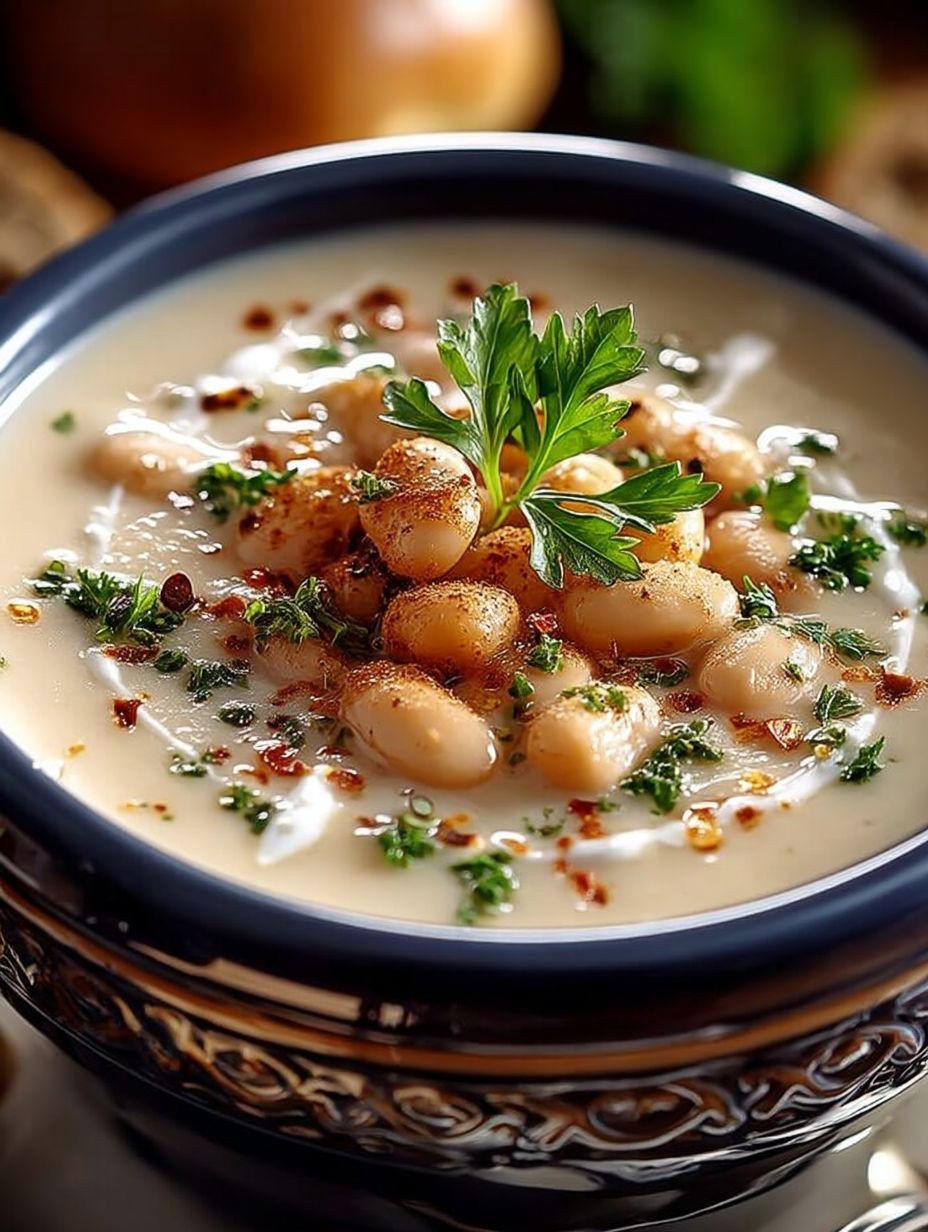 Soupe crémeuse aux haricots image 2