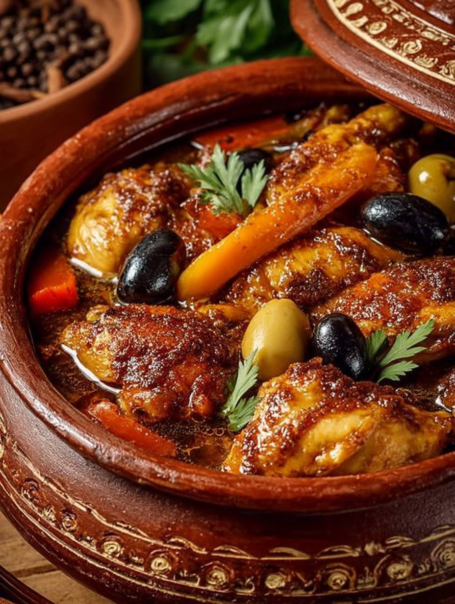 Tajine de Poulet aux Épices : La Recette Marocaine Parfumée, Réconfortante et Facile ! - Recettes chef image 2