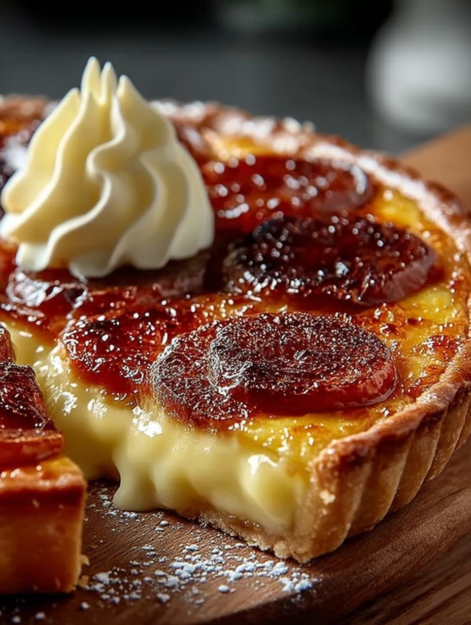 Tarte aux pommes façon crème brûlée image 2