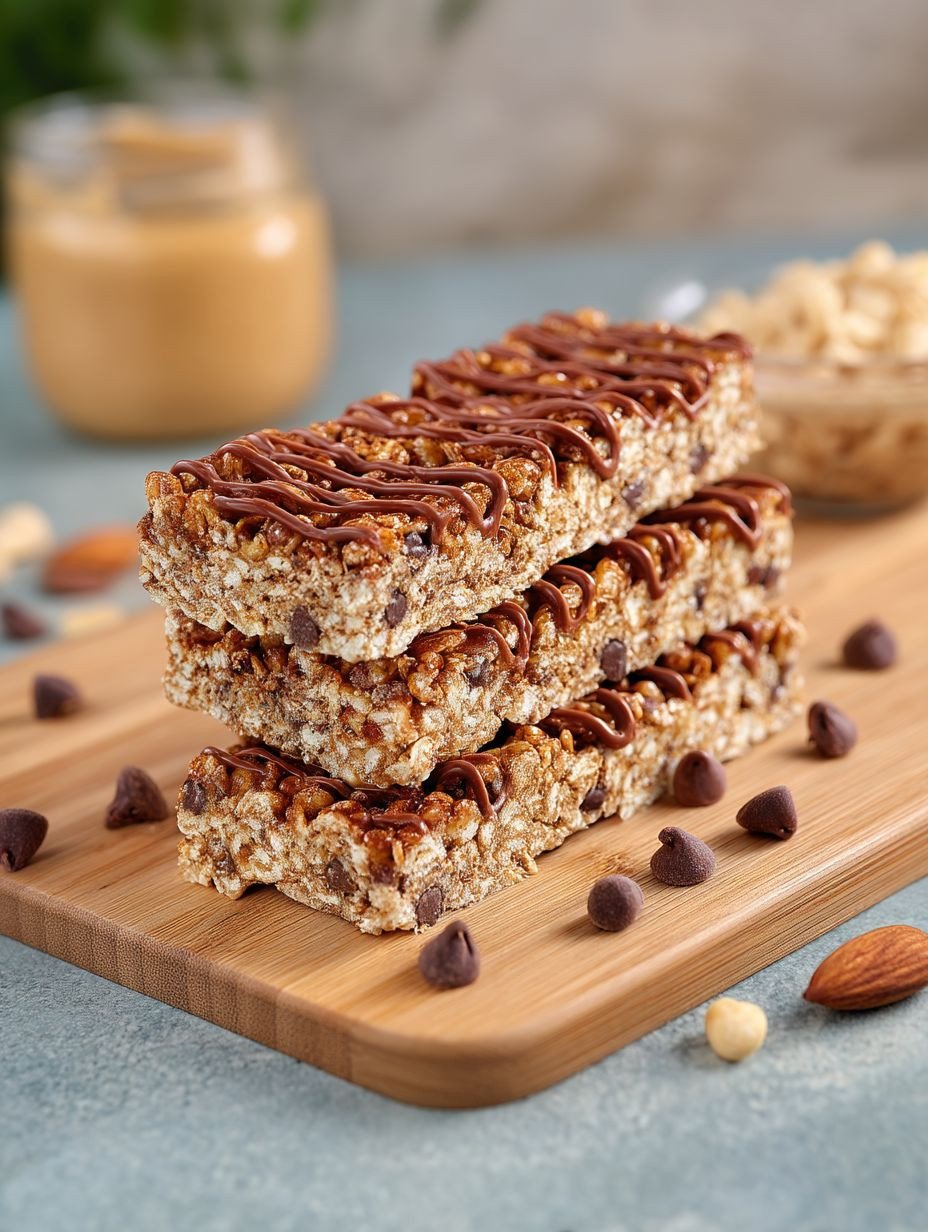 Barres de céréales beurre de cacahuètes et pépites de chocolat image 2