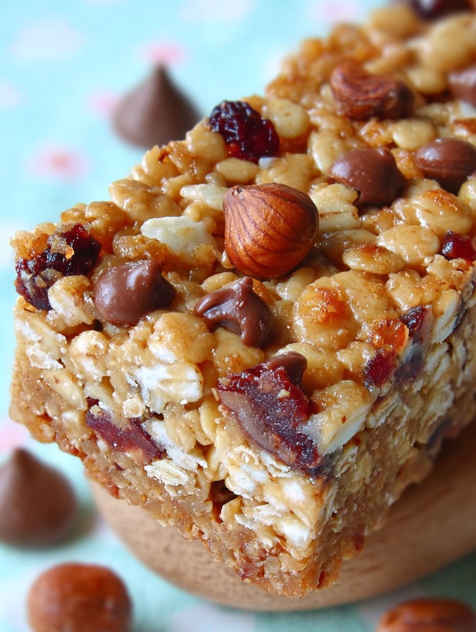 Barres de céréales maison (vegan) image 2