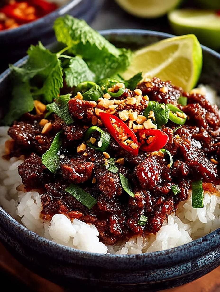 Bols de boeuf thaïlandais, recette facile et savoureuse image 2