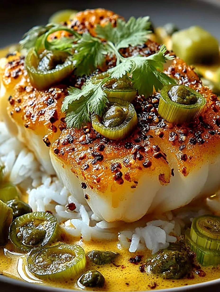 Cabillaud Épicé au Poireau et Lait de Coco : Dîner Étonnant et Facile image 2