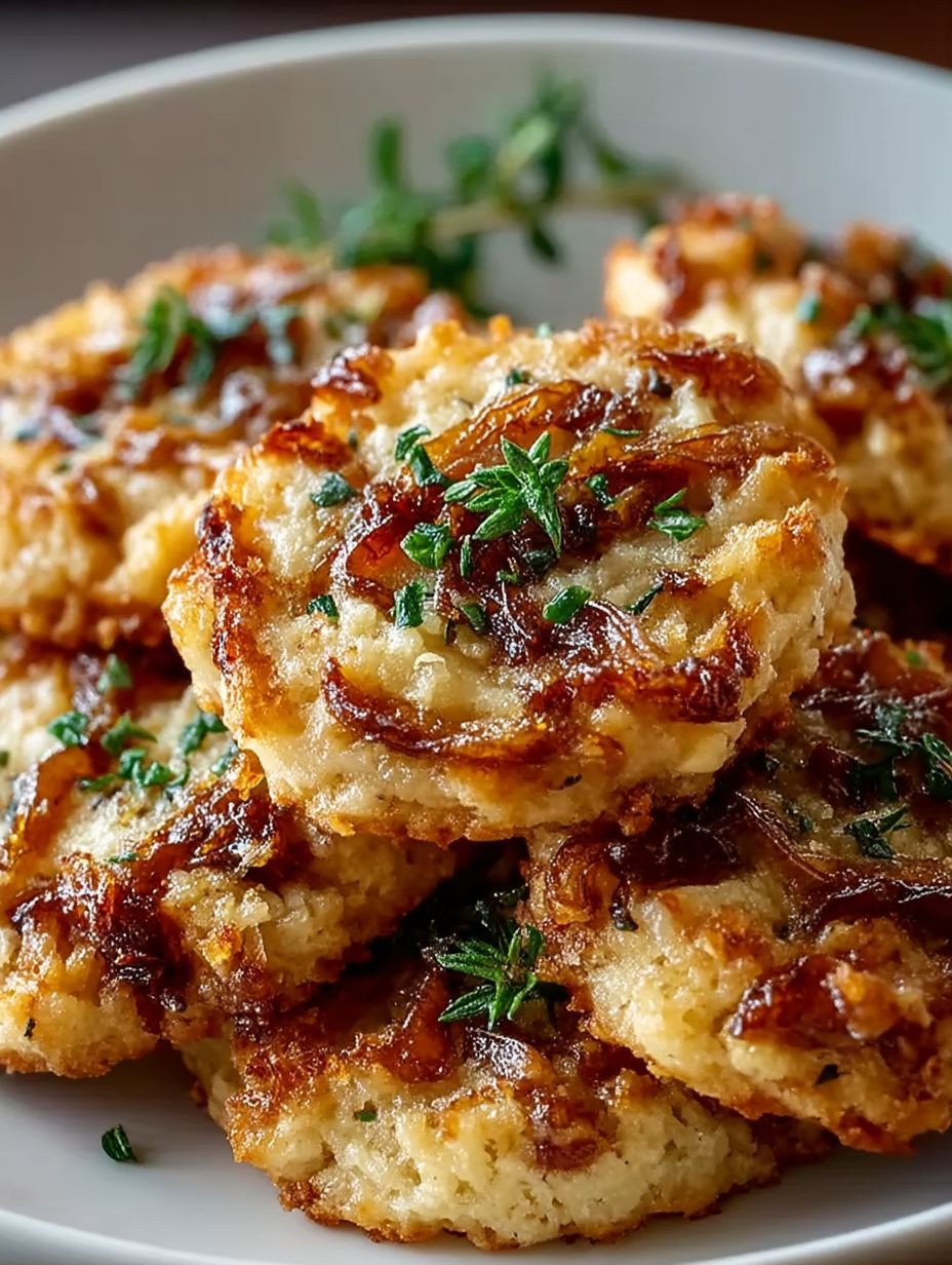 Cookies Salés aux Oignons Caramélisés et Comté image 2