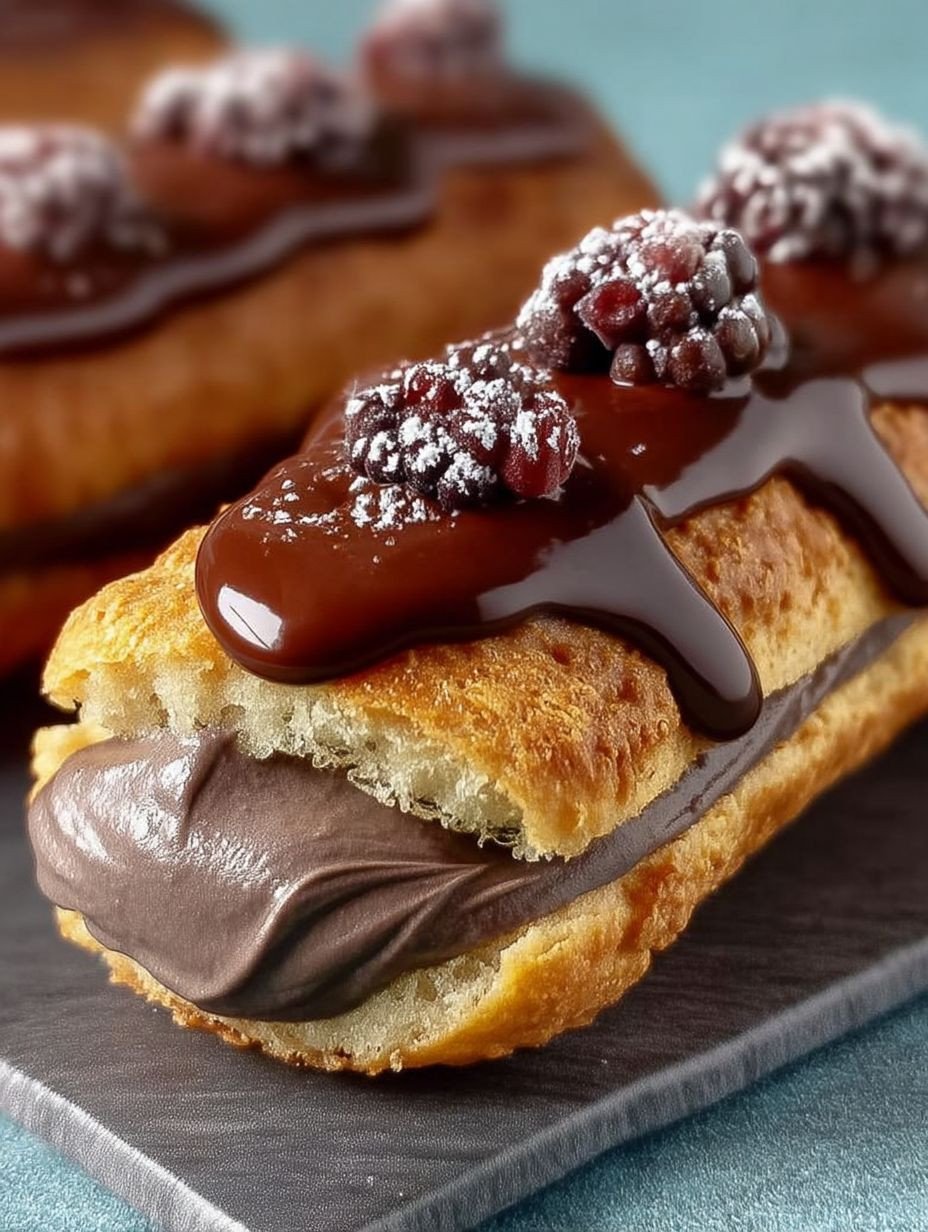 Éclair au chocolat maison image 2