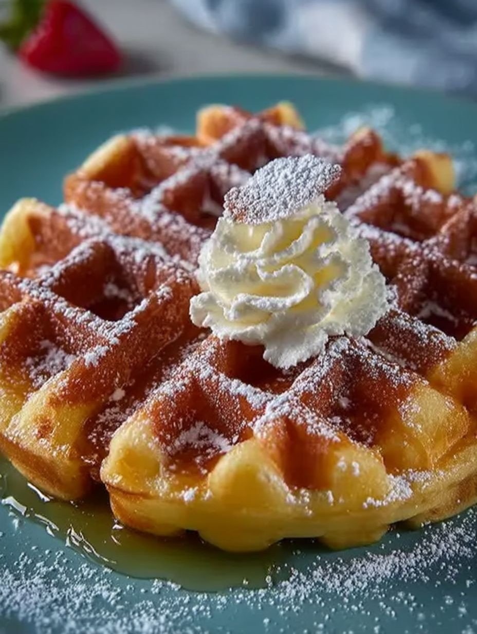 Gaufres au yaourt (sans beurre) image 2