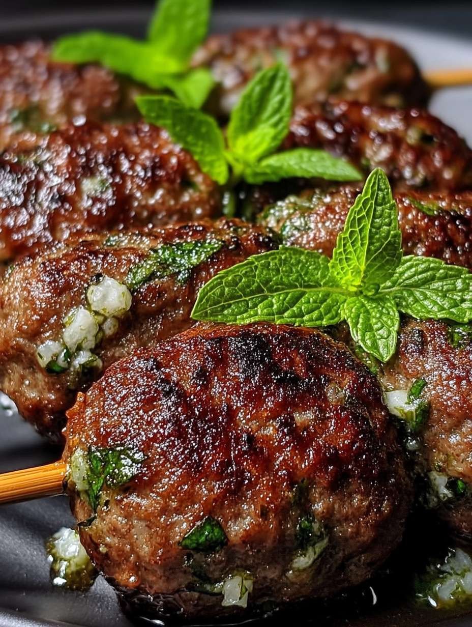 Keftas maison parfumées à la menthe et au basilic image 2