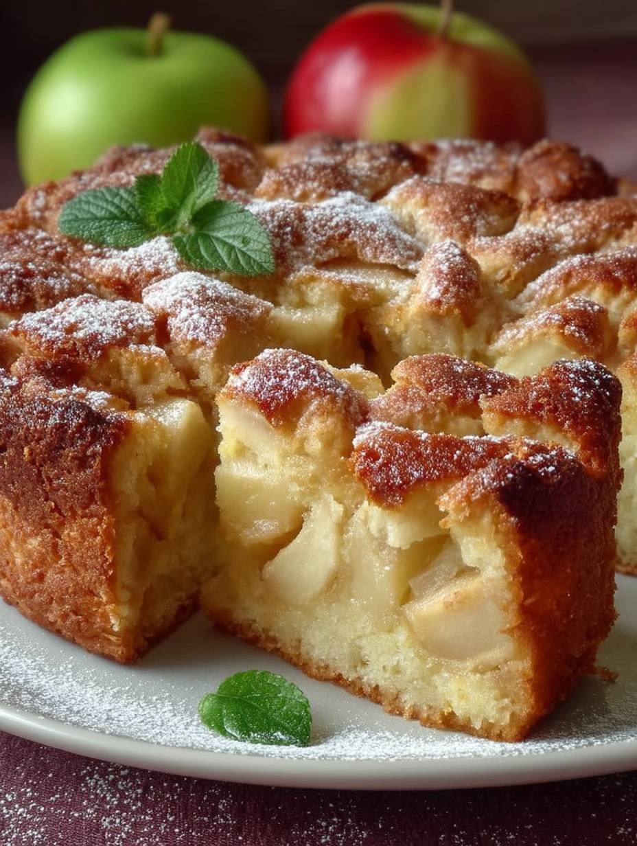 Moelleux aux pommes de grand-mère image 2