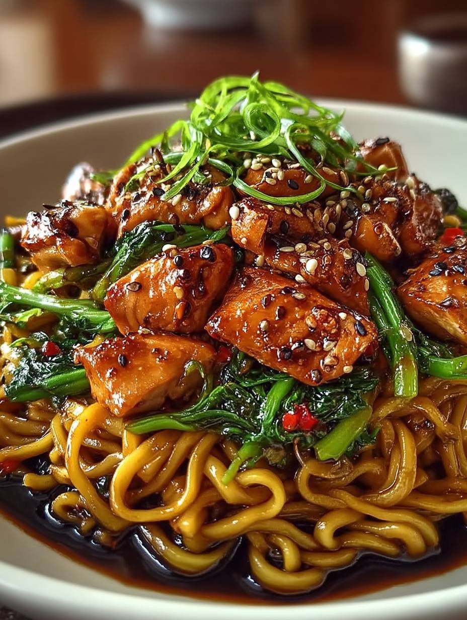 Nouilles Sautées au Poulet Caramélisé image 2