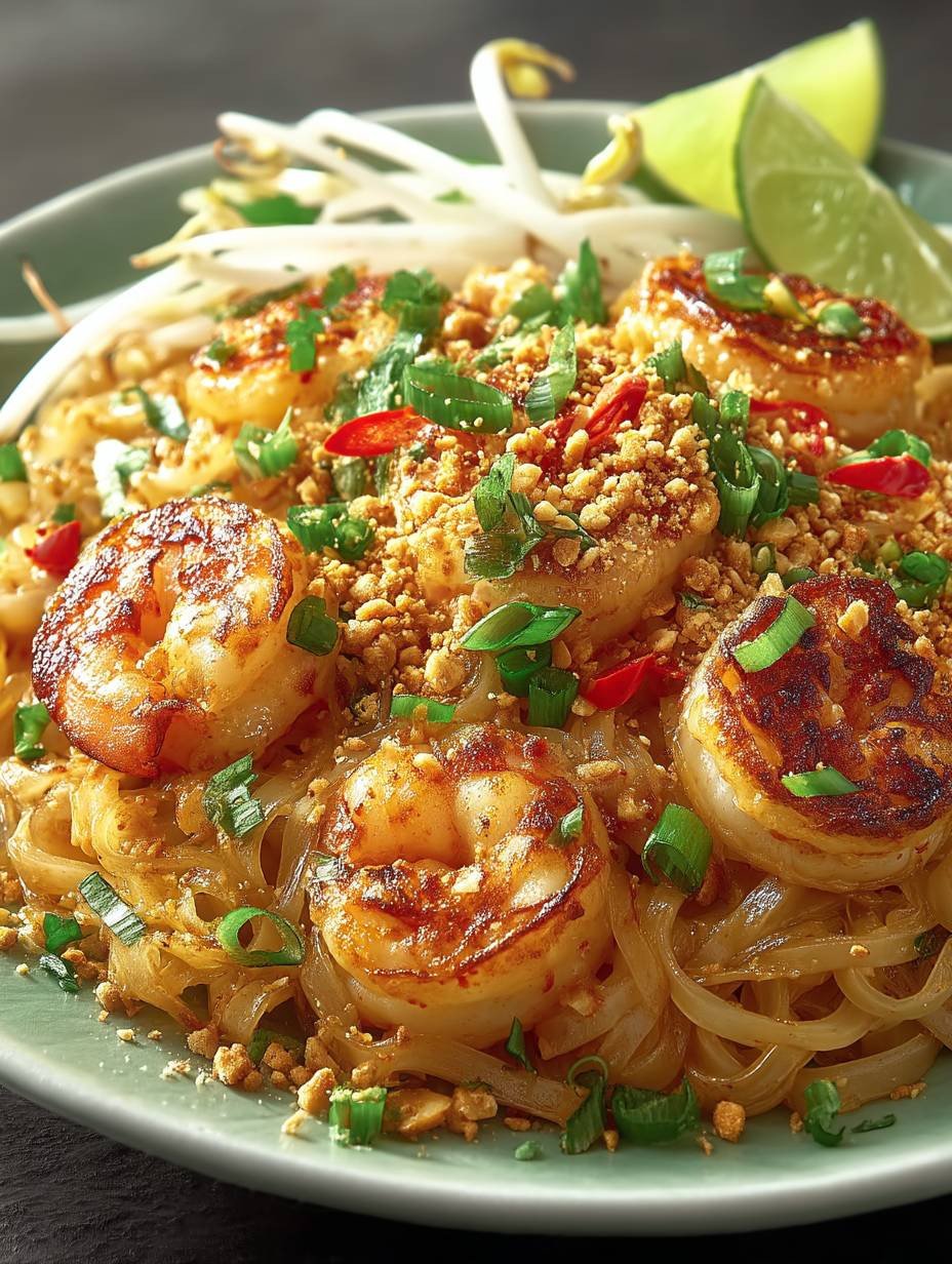 Pad thaï aux crevettes image 2