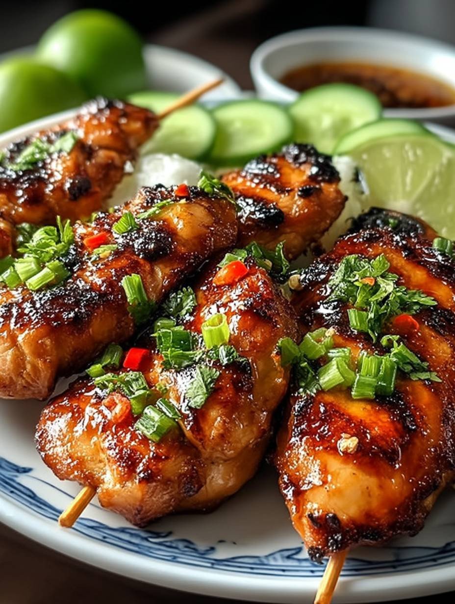 Poulet vietnamien grillé authentique image 2