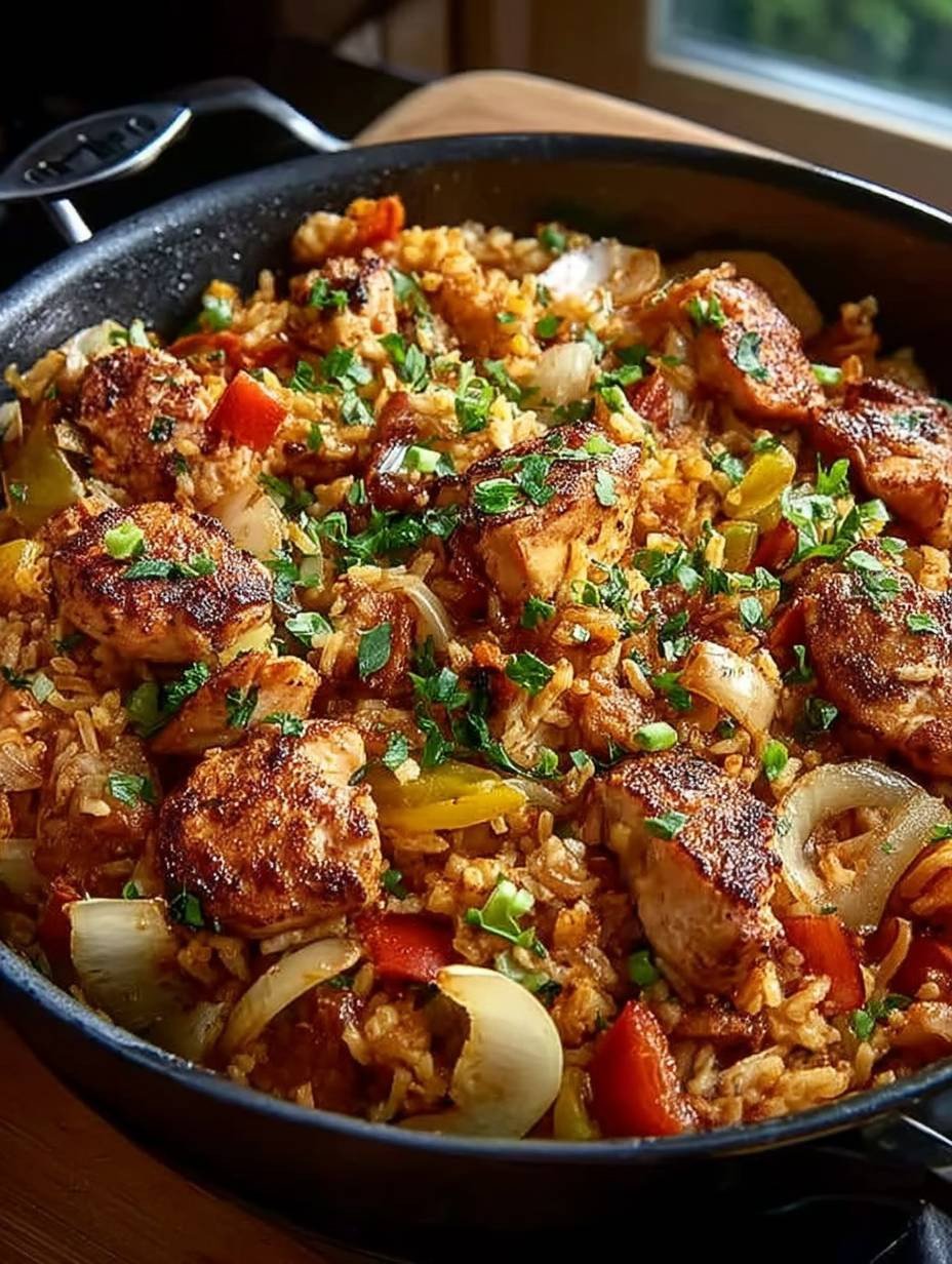 Recette Authentique de Jambalaya au Poulet image 2