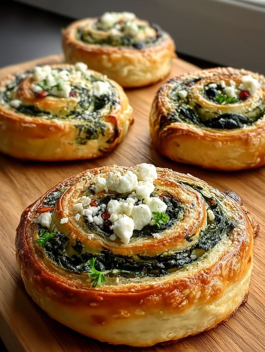 Roulés aux Épinards et à la Feta image 2