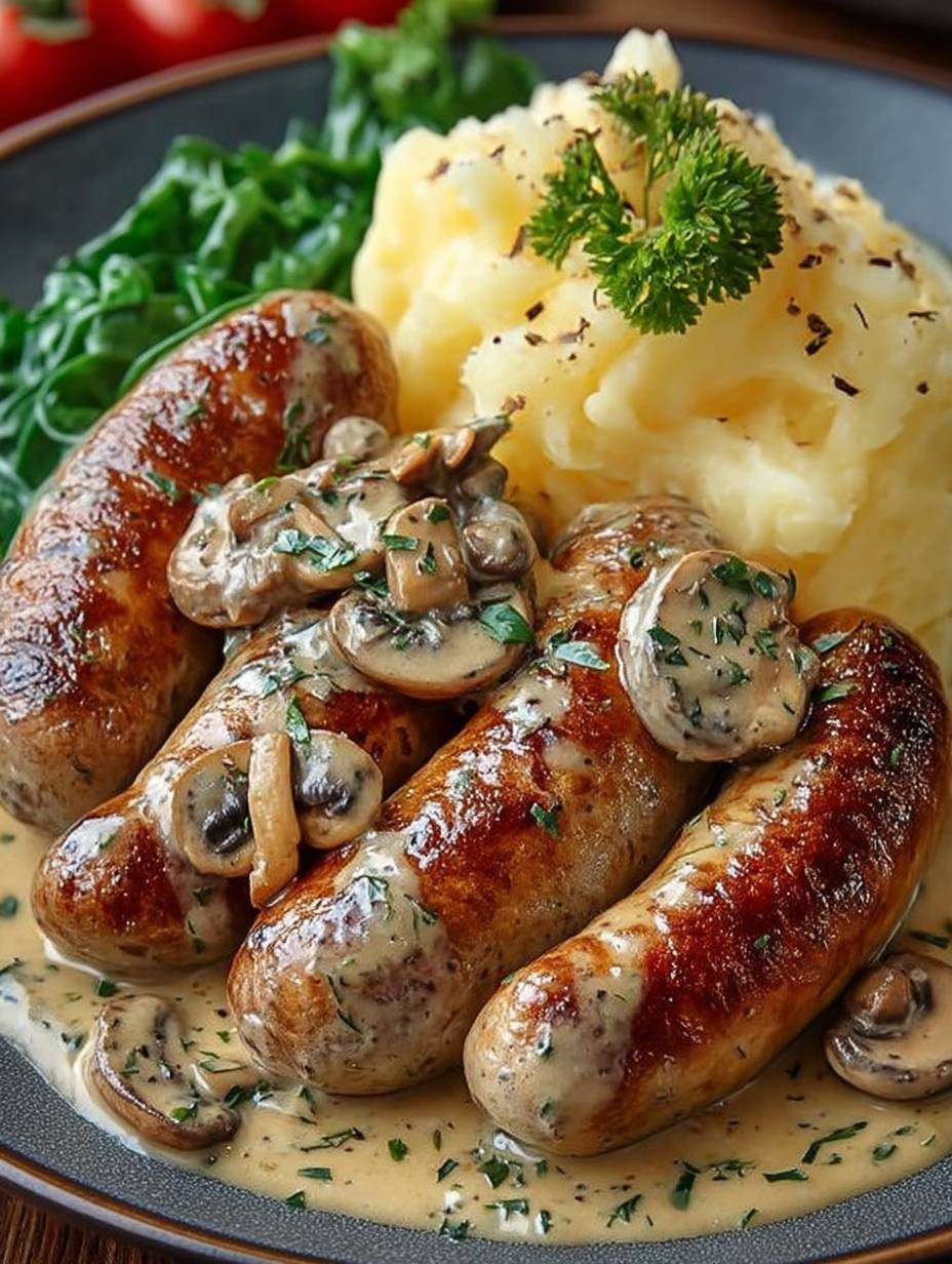 Saucisses de Toulouse Moutarde & Champignons image 2